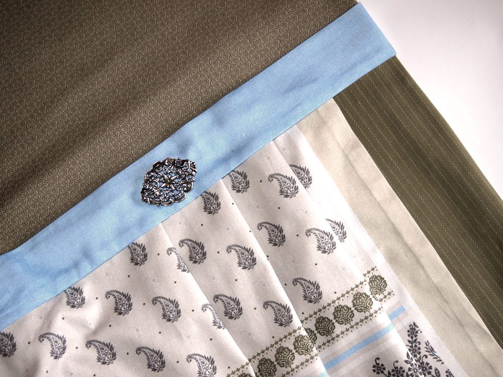 Salbeigrün-hellblau